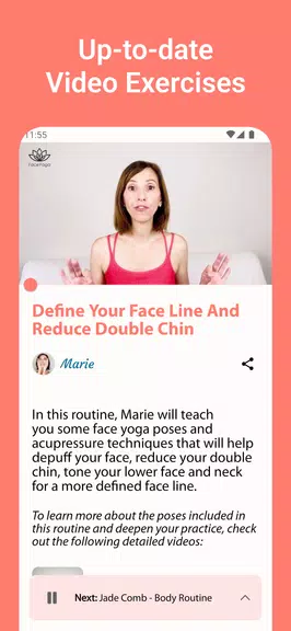 Face Yoga Exercise - Faceauty スクリーンショット 2