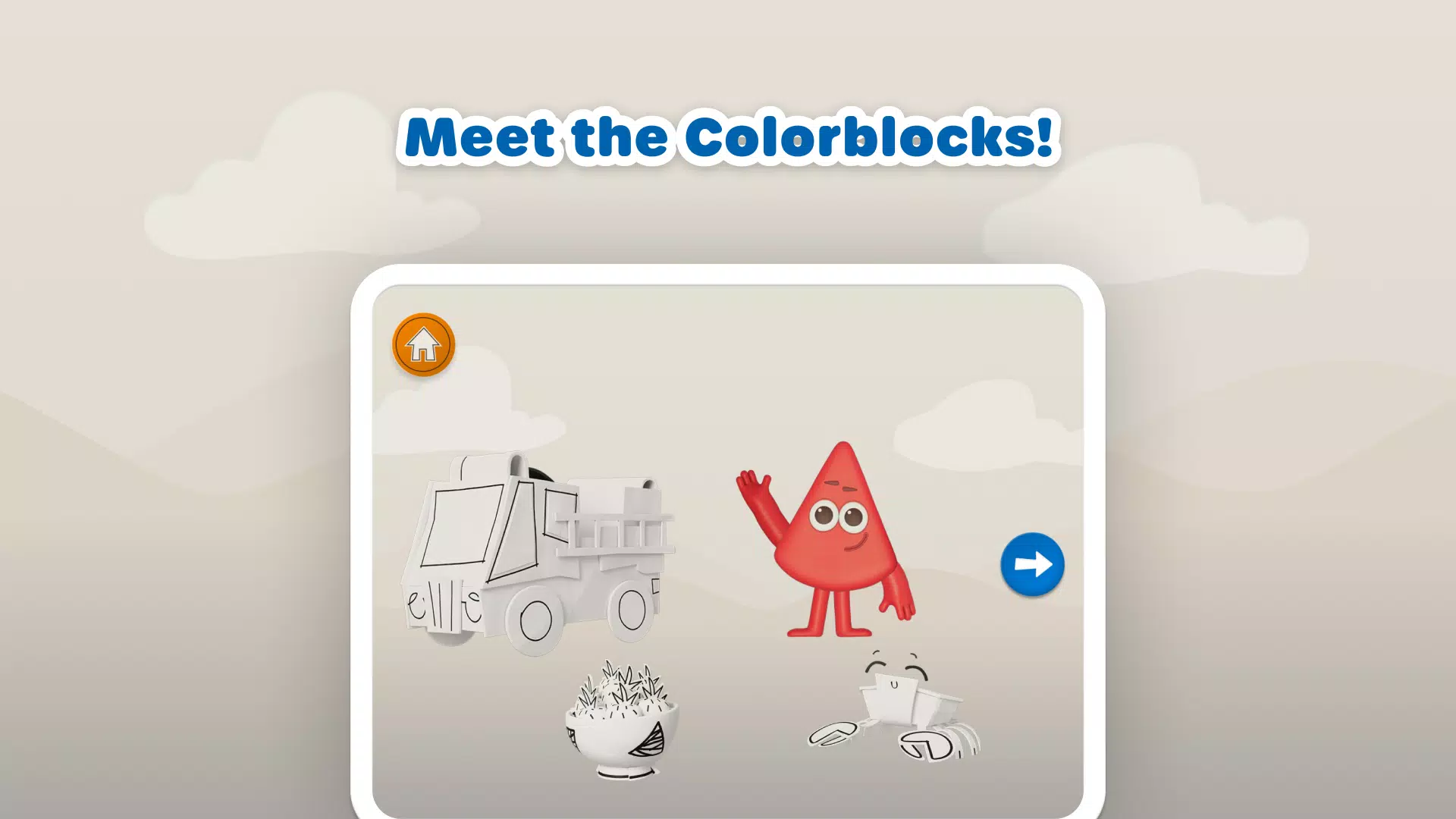 Meet the Colorblocks! Ekran Görüntüsü 1
