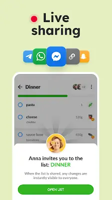 Listonic: Grocery List App স্ক্রিনশট 2