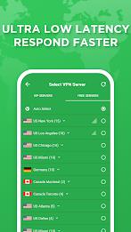 Fast VPN Pro - Fast & Secure स्क्रीनशॉट 1