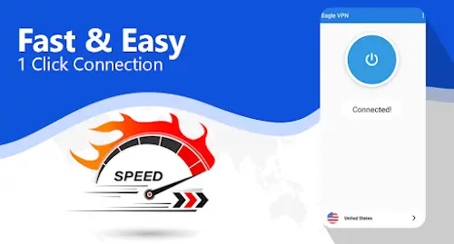 Eagle VPN - Secure & Fast VPN Tangkapan skrin 2