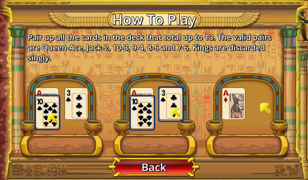 Egypt Pyramid Solitaire Tangkapan skrin 0