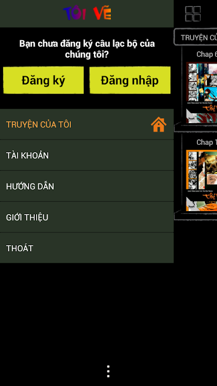 I draw the laid-up on comics应用截图第2张