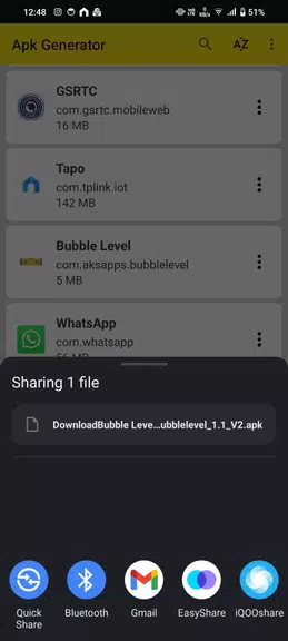 Schermata Apk Generator 2