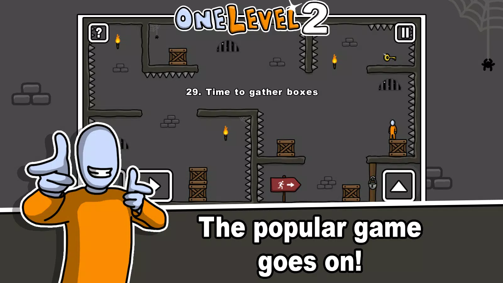 One Level 2 Stickman Jailbreak Screenshot 0