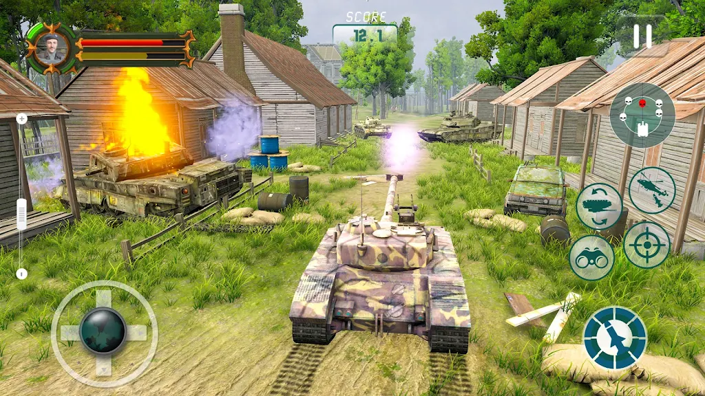 Tank Games Offline: Tank War ဖန်သားပြင်ဓာတ်ပုံ 3