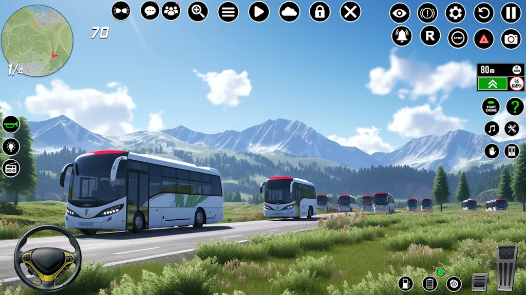 Indian Bus Driver: Bus Game Ekran Görüntüsü 1