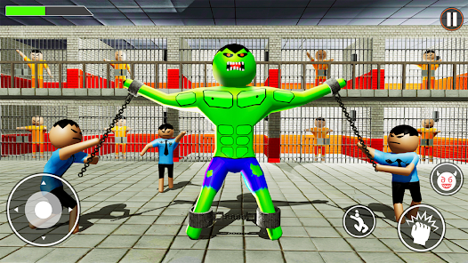 Incredible Monster: Superhero Prison Escape Games應用截圖第2張