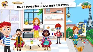 My City: Paris – Dress up game Ekran Görüntüsü 0