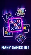 Tic tac toe: minigame 2 player Скриншот 0