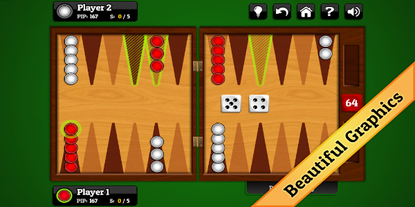 247 Backgammon スクリーンショット 1