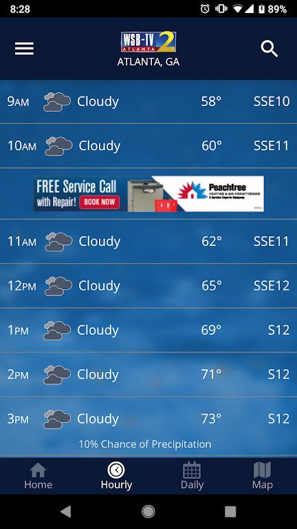 WSB-TV Weather Скриншот 3