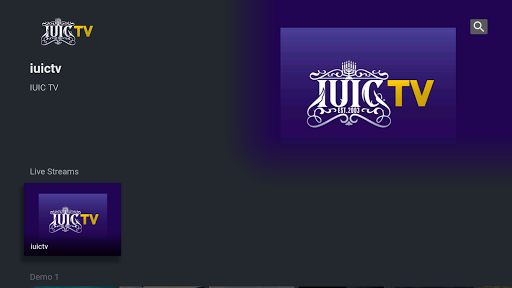 IUIC TV স্ক্রিনশট 1