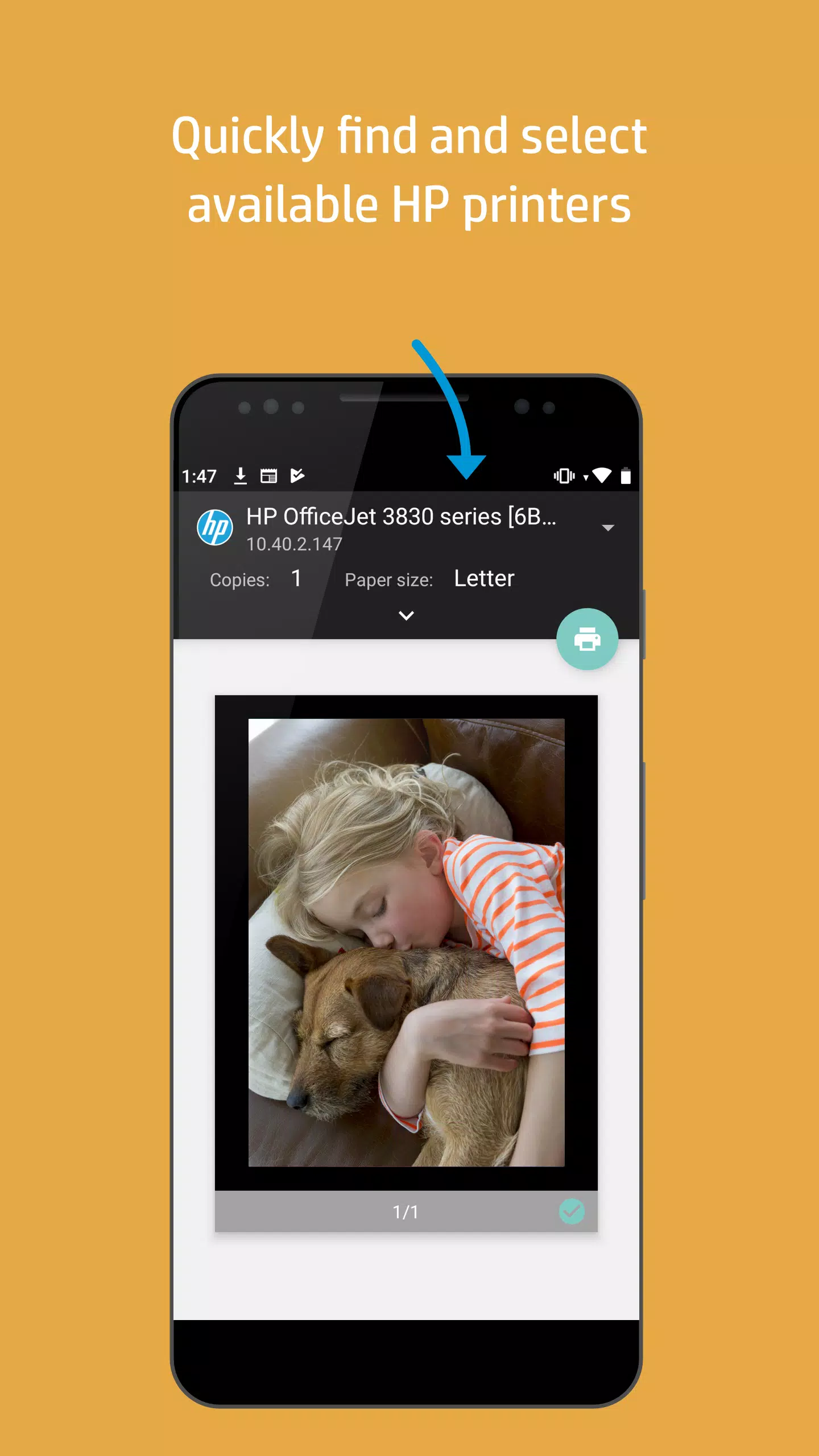 Schermata HP Print Service Plugin 2