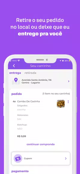 quero delivery: mercado e + Capture d'écran 3