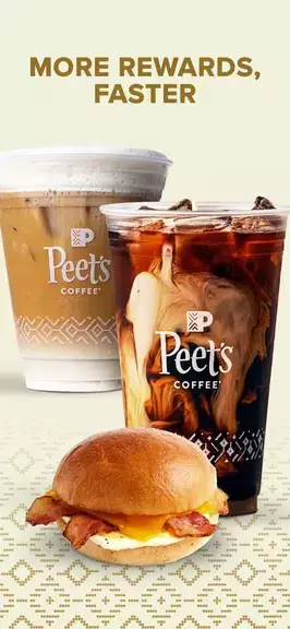 Peet's Coffee: Earn Rewards Screenshot 1