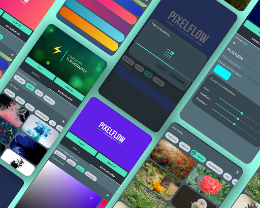 PixelFlow: Intro video maker Скриншот 1