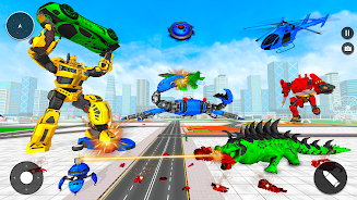 Animal Crocodile Robot Games Screenshot 1