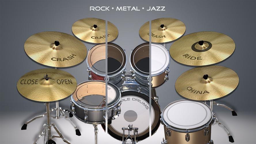 Simple Drums Basic - Drum Set スクリーンショット 2