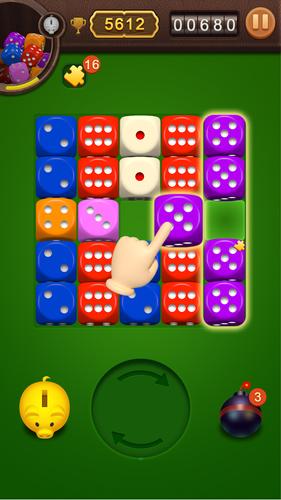 Dice Jigsaw Puzzle Captura de pantalla 0