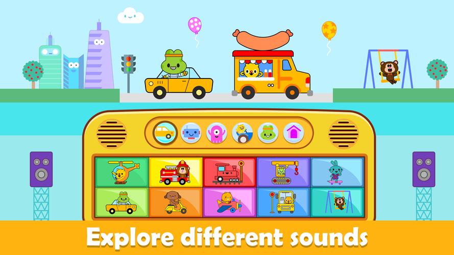 Toddler Piano and Music Games Tangkapan skrin 1