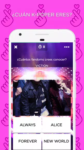 Schermata K-Pop Amino en Español 1