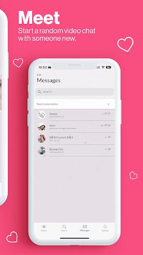 Flirtbees - Video Chat App Ảnh chụp màn hình 3