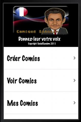 comic Sarkozy স্ক্রিনশট 0