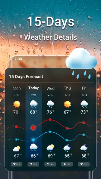 Weather Forecast & Live Radar স্ক্রিনশট 1