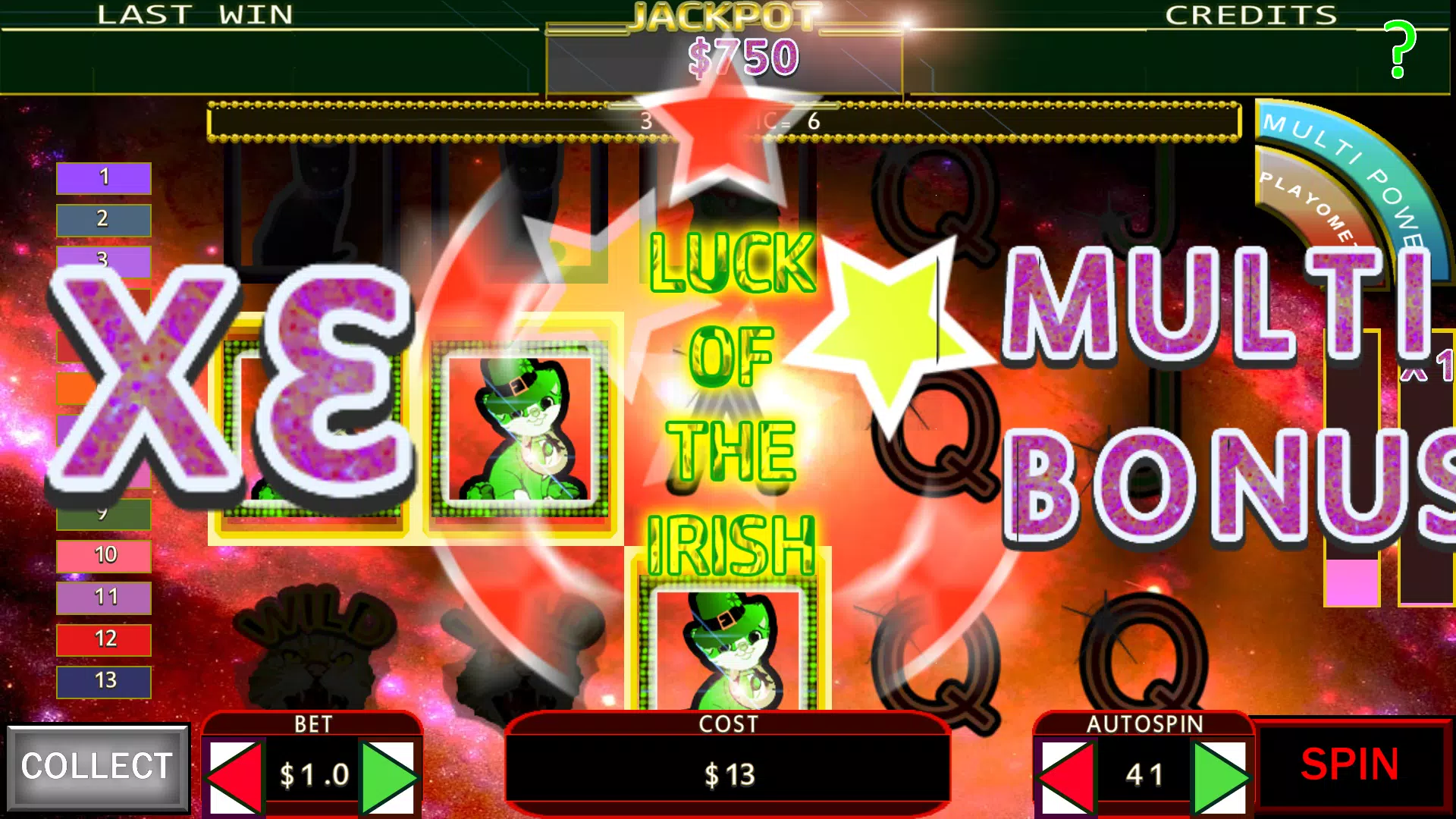 Lucky Beckoning Kitty Fruit Machine Capture d'écran 0