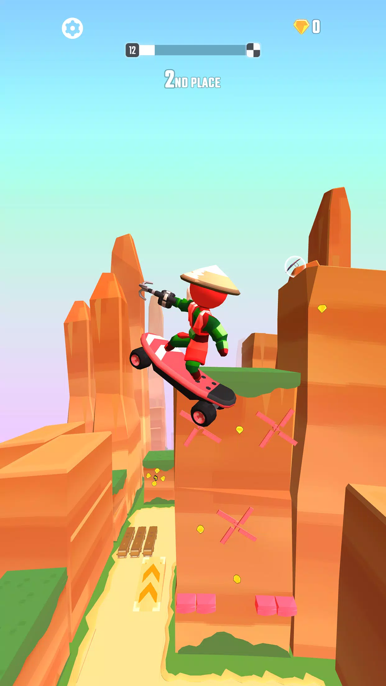 Swing Loops: Grapple Hook Race Captura de tela 2