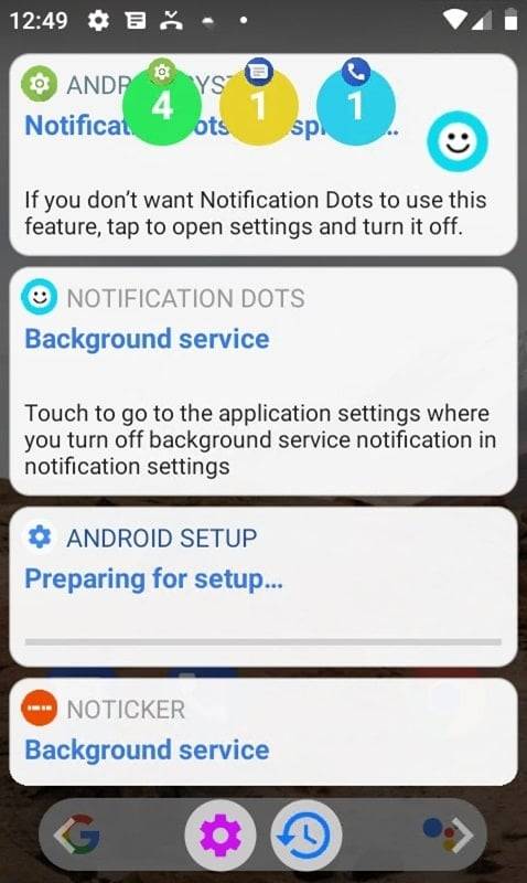 Notification Dots Schermafbeelding 1