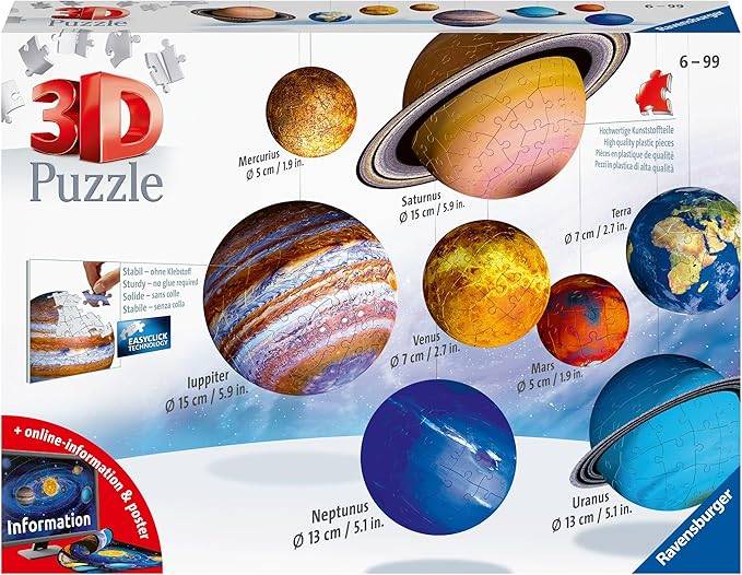 Ravensburger Solar System 3D Jigsaw Puzzle