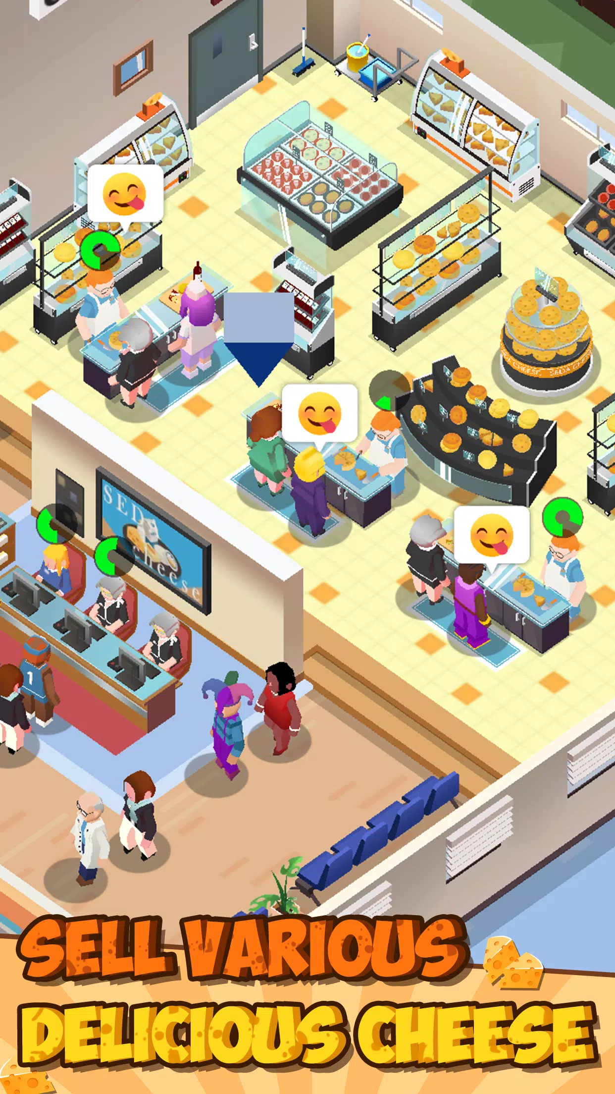 Idle Cheese Factory Tycoon Screenshot 2