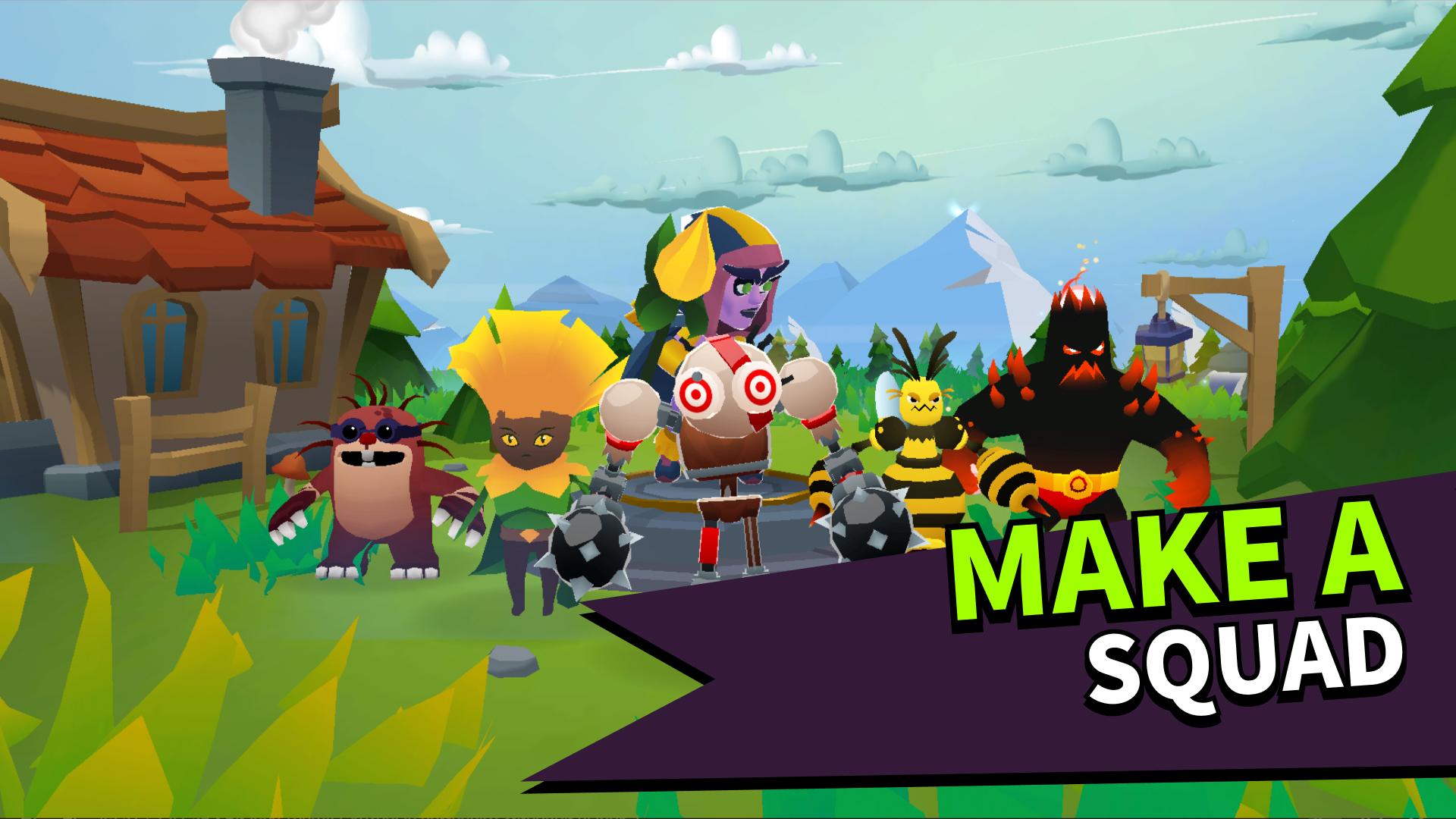 Pocket Squad: PvP battle arena Screenshot 3