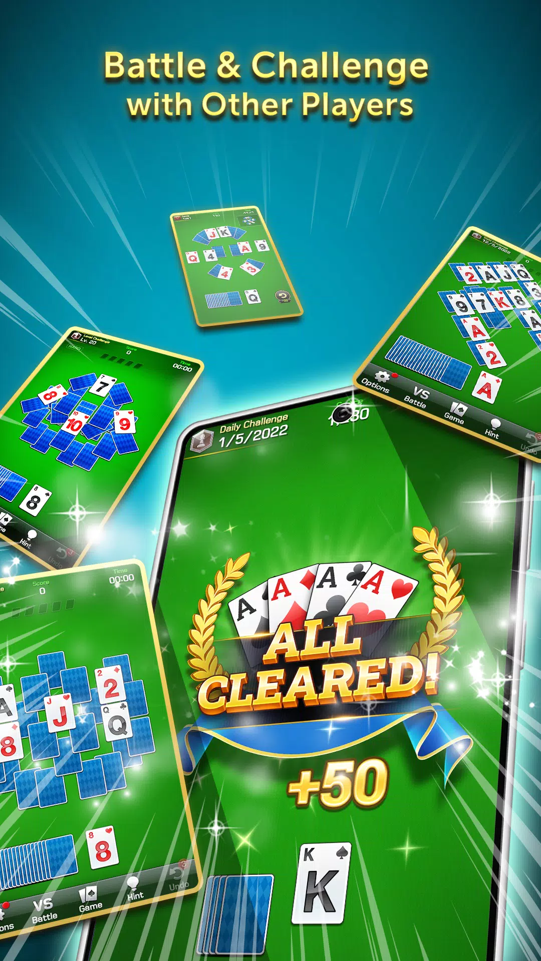 Tripeaks : Grand Solitaire ภาพหน้าจอ 3