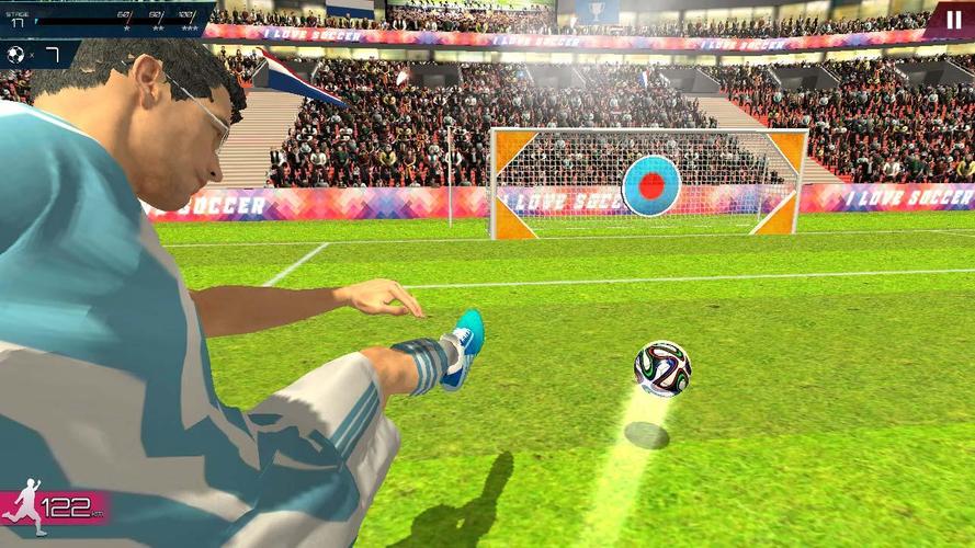Football Championship-Freekick Capture d'écran 1