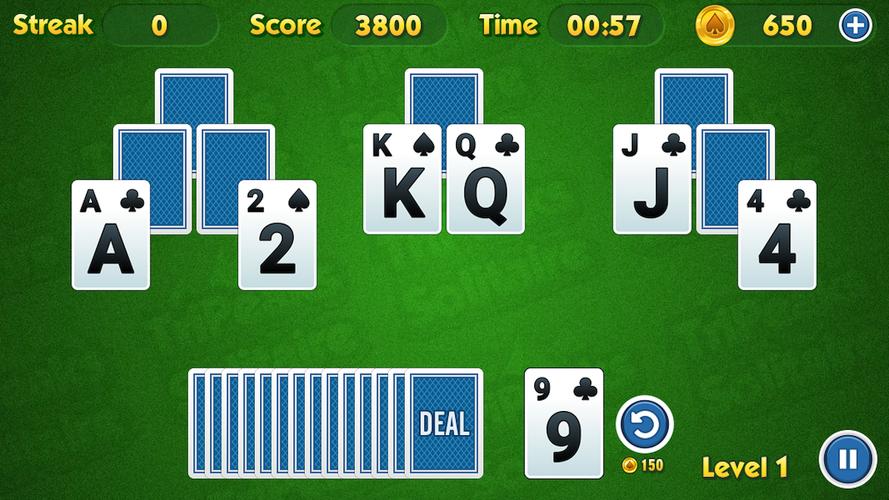 TriPeaks Solitaire Challenge應用截圖第1張