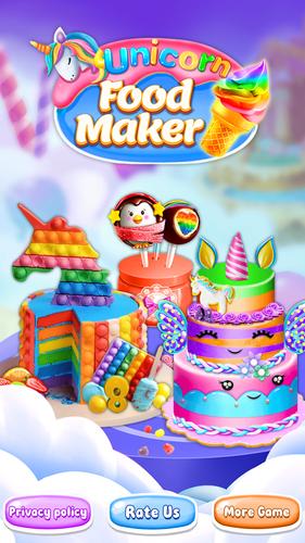 Unicorn Cake Maker-Bakery Game應用截圖第0張