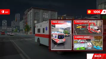 city ambulance game Captura de tela 1