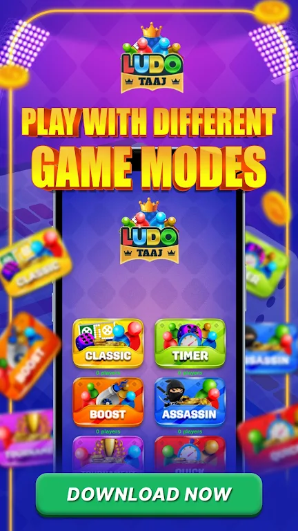 Schermata Ludo Taaj - Play Ludo & Win 1
