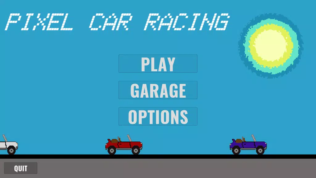 Pixel Car Racing ဖန်သားပြင်ဓာတ်ပုံ 0