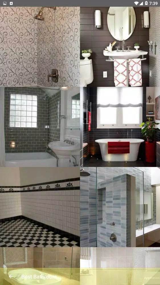 Best Bathroom Tile Designs ide Zrzut ekranu 2