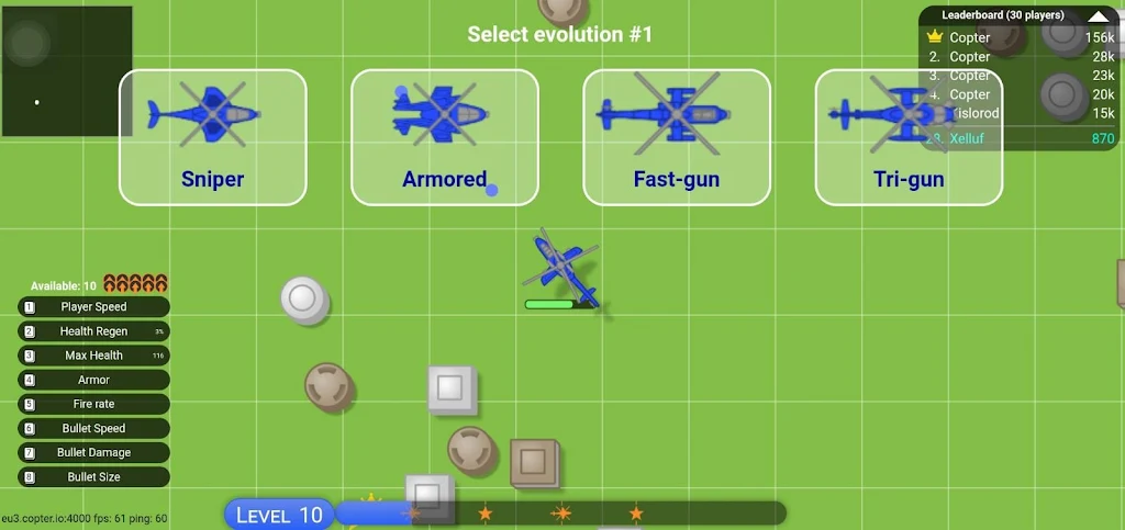 copter.io -Destroy the enemies ภาพหน้าจอ 0