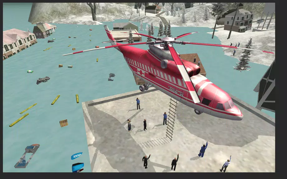 Helicopter Hill Rescue Screenshot 3