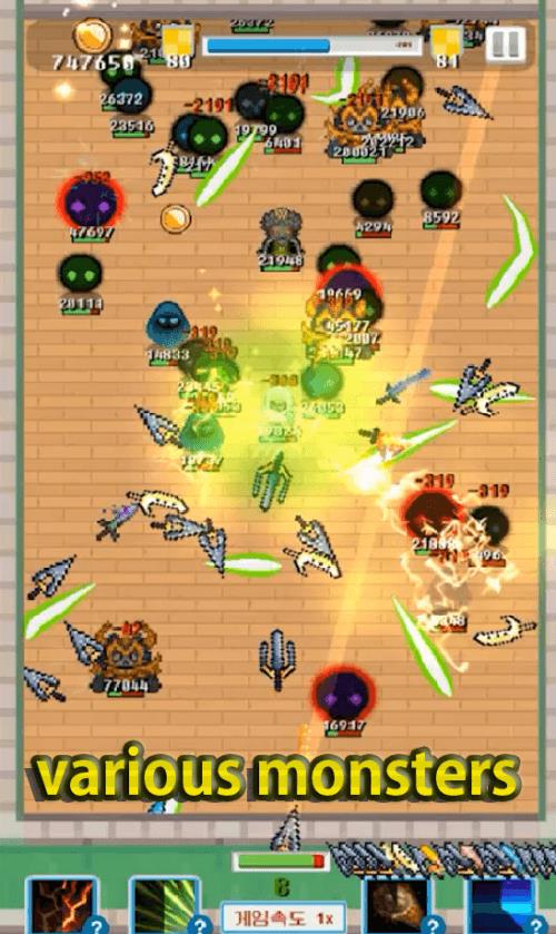 Merge Sword :Idle Merged Sword 스크린샷 2