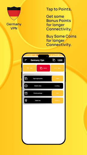 Germany VPN Get German IP स्क्रीनशॉट 2