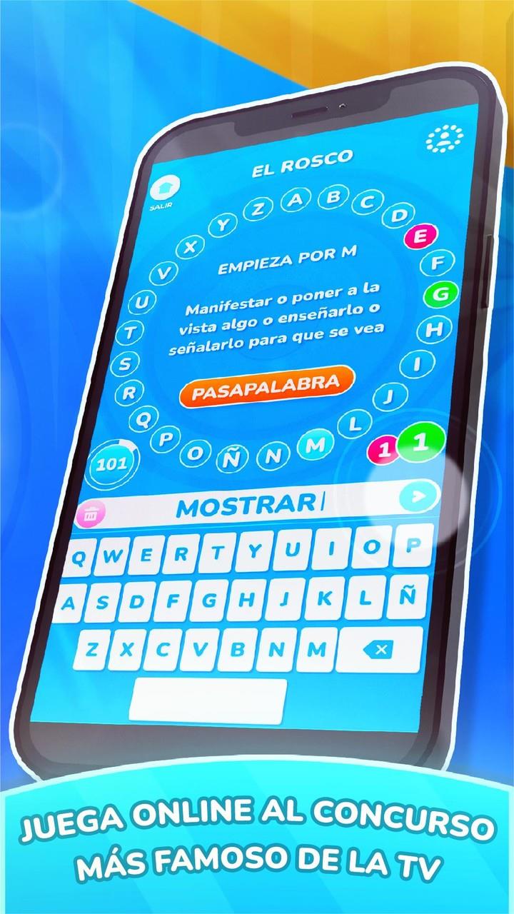 Pasapalabra: Words Quiz Game ဖန်သားပြင်ဓာတ်ပုံ 1