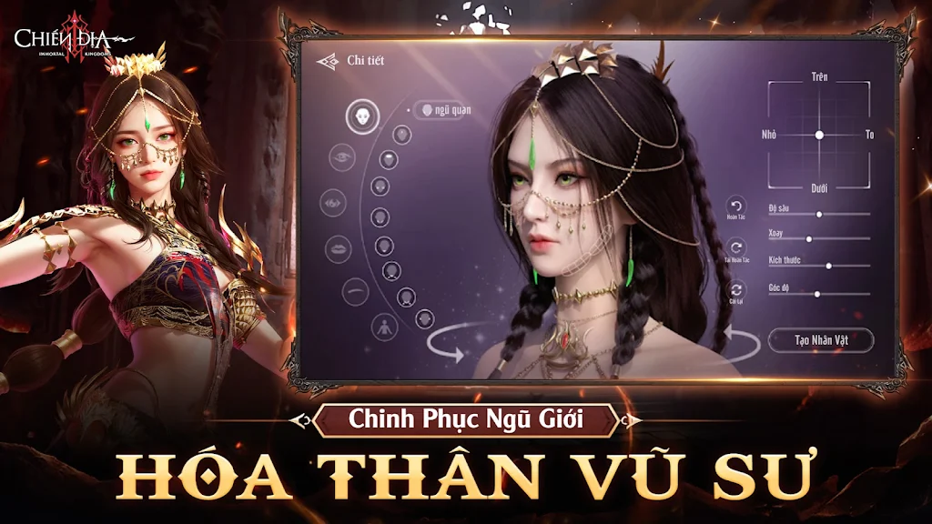 Chiến Địa - Vũ Sư Xuất Chiến स्क्रीनशॉट 1