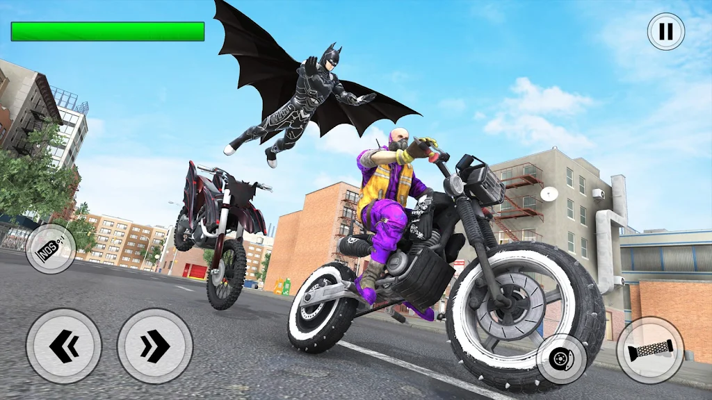 Rope Hero: Bat Superhero Games Ekran Görüntüsü 0